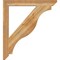 Ekena Millwork Funston Slat Rough Sawn Bracket, Western Red Cedar, 4"W x 38"D x 42"H BKT04X38X42FST06RWR - alternate 2